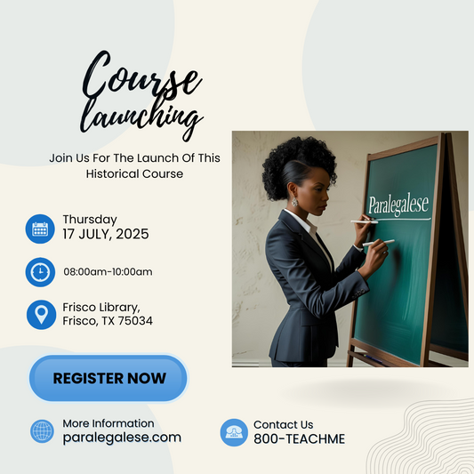 Paralegal Learning Course